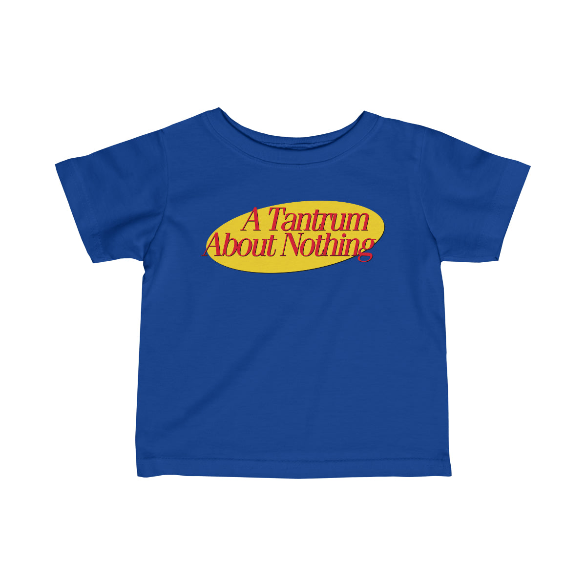 'A Tantrum About Nothing' Seinfeld inspired Unisex Toddler Fine Jersey Unisex Tee