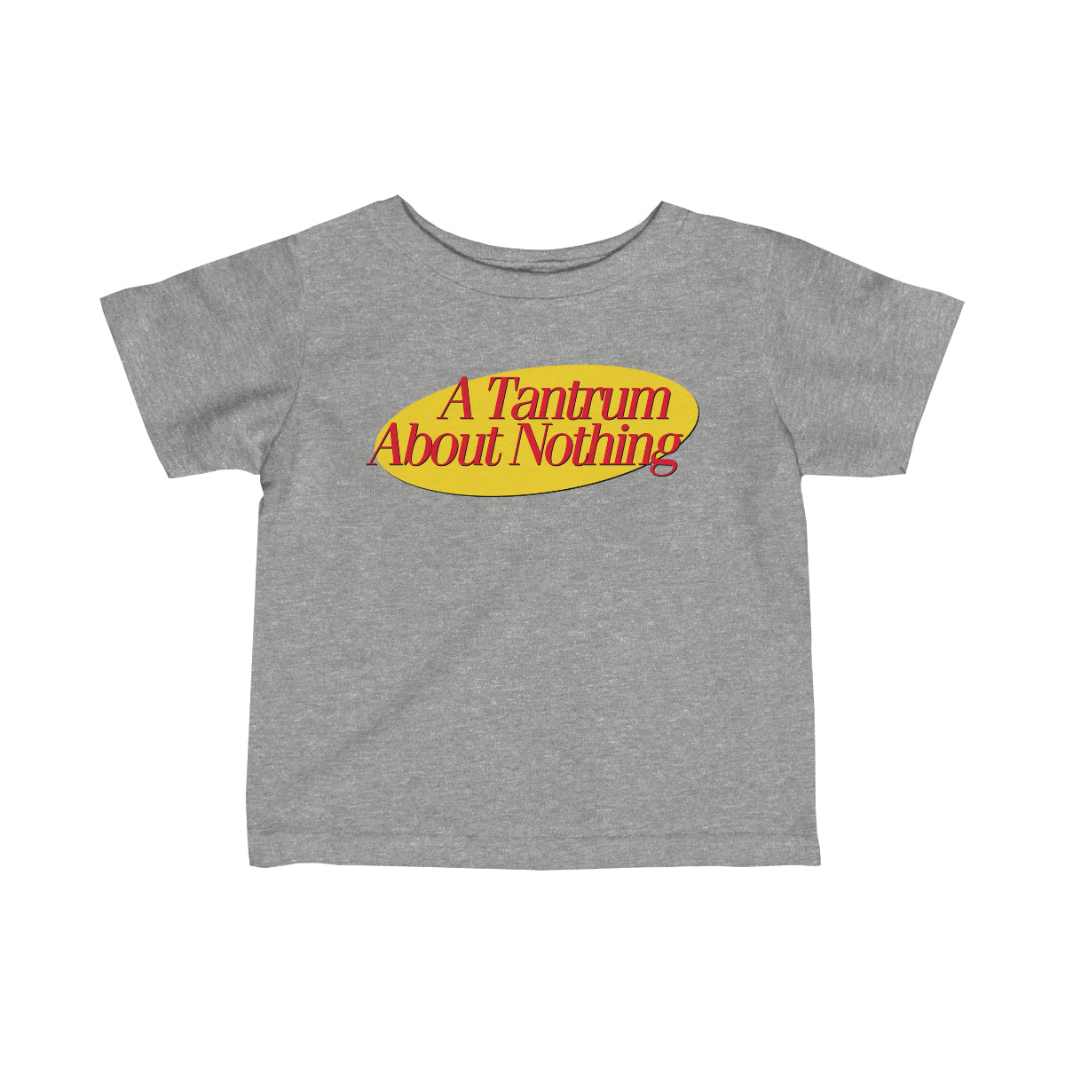 'A Tantrum About Nothing' Seinfeld inspired Unisex Toddler Fine Jersey Unisex Tee