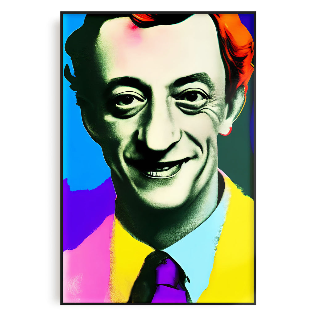 LGBT Icon Harvey Milk Tribute Pop Art 24x36 Poster