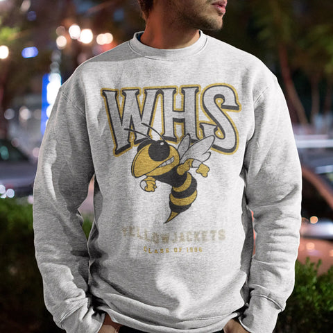 Retro 'Yellowjackets' WHS School Team Vintage Unisex Sweatshirt